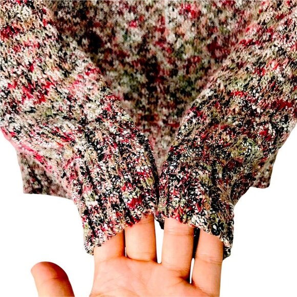 Northern reflections High Low Turtleneck sweater women size S - Picture 12 of 13